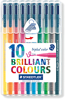 Фломастеры Staedtler Триплюс 323 SB10 (10шт) - 