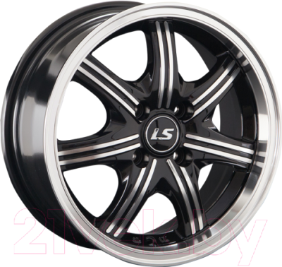 

Литой диск LS wheels, LS 323 15x6.5" 4x100мм DIA 60.1мм ET 40мм BKF