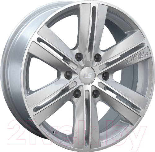 Литой диск LS wheels LS 211 18x8" 6x139.7мм DIA 106.1мм ET 20мм SF