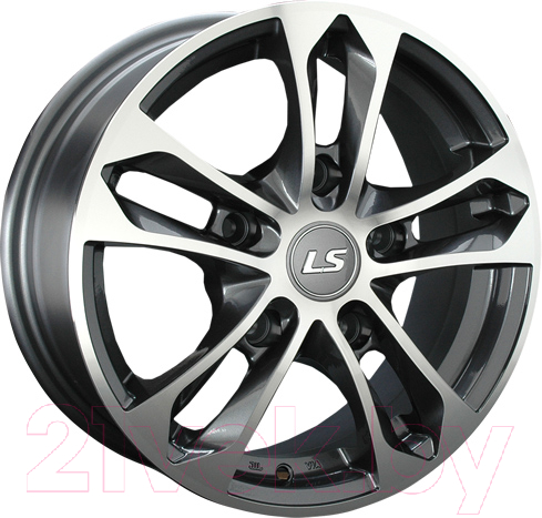Литой диск LS wheels LS 197 16х6.5" 5х139.7мм DIA 98.5мм ЕТ 40мм GMF