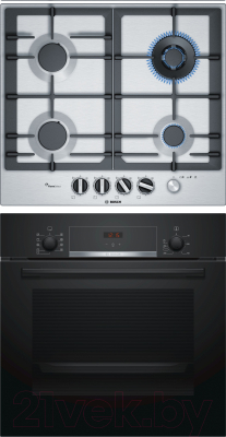 

Комплект встраиваемой техники Bosch, HBF514BB0R + PCH6A5M90R