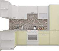

Готовая кухня, ЭкоЛайт-5 1.3x2.7 правая