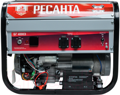 Бензиновый генератор Ресанта БГ 4000 Э (64/1/52)