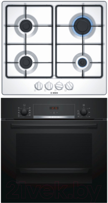 

Комплект встраиваемой техники Bosch, HBF514BB0R + PGP6B2B60R