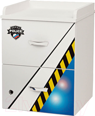 Тумба ABC-King Police / PC-1020 (черный)