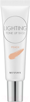Основа под макияж Missha Lighting Tone Up Base SPF30 PA++ Peach (20мл)