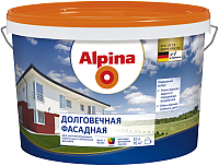 Краска Alpina Долговечная фасадная. База 1 (10л) - 