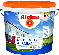 Краска Alpina Долговечная фасадная. База 1 (2.5л) - 