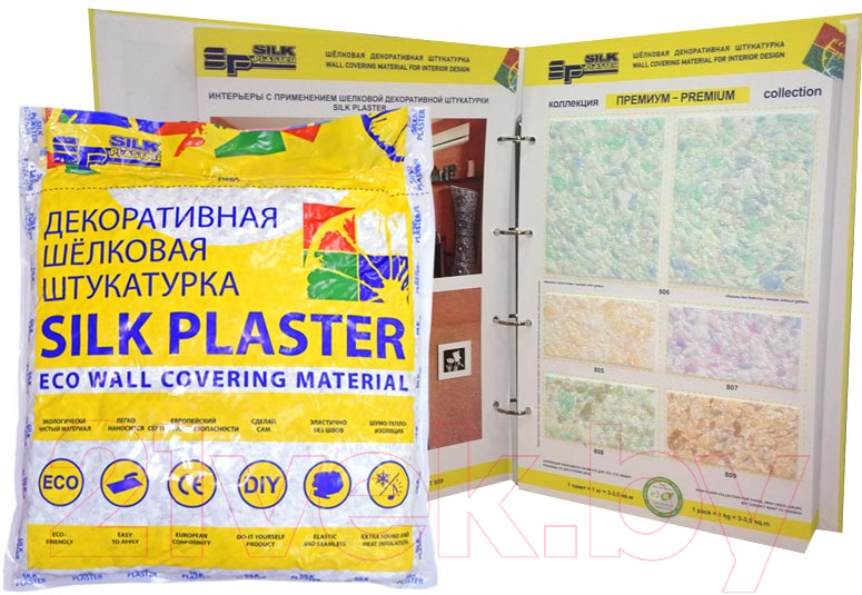 Жидкие обои Silk Plaster Премиум 807