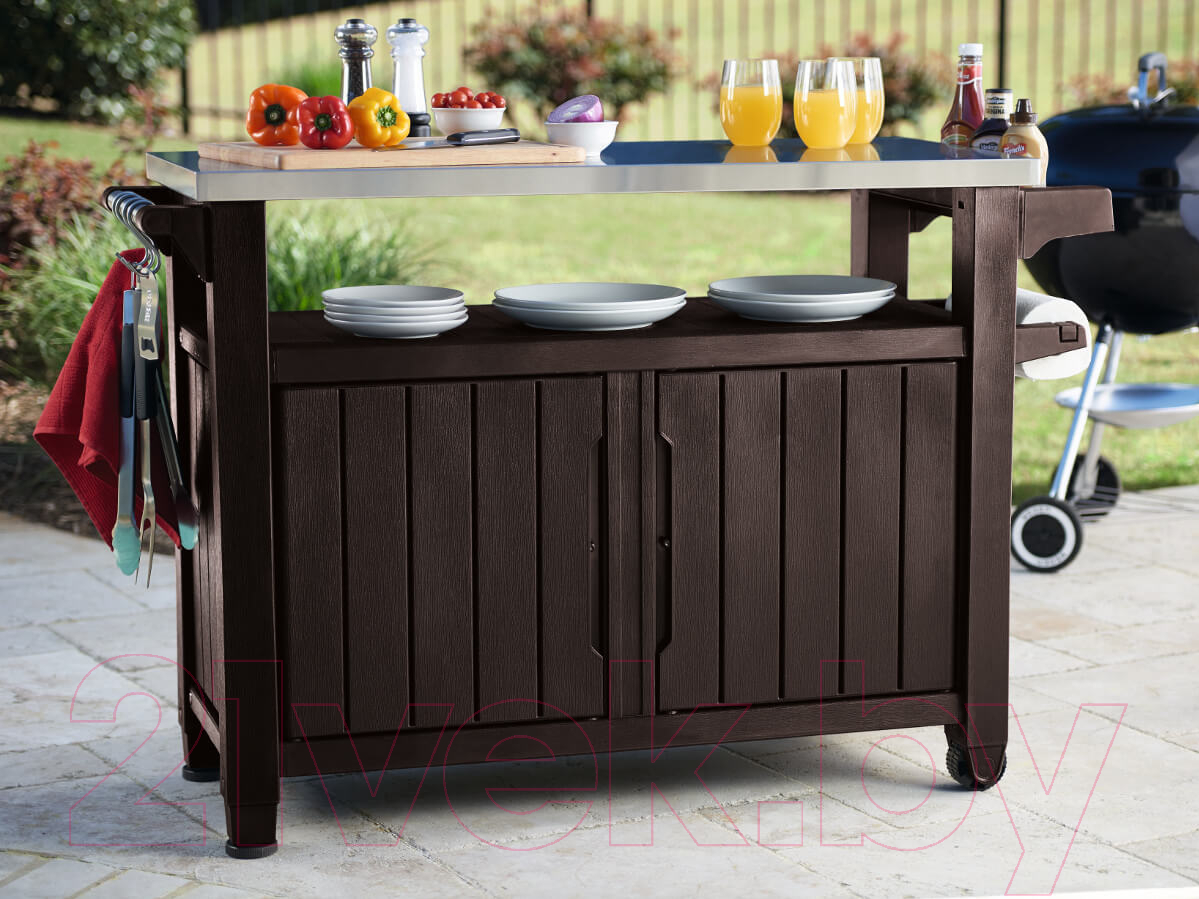 Стол садовый Keter Unity xl Storage Buffet 183l / 230409