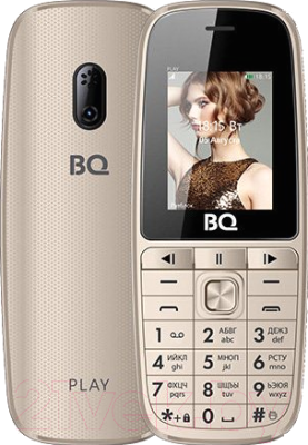 Мобильный телефон BQ Play BQ-1841 (золото)