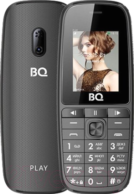 Мобильный телефон BQ Play BQ-1841 (серый)