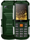 Мобильный телефон BQ Tank Power BQ-2430 (зеленый/серебристый) - 