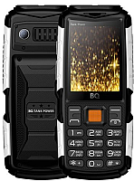 Мобильный телефон BQ Tank Power BQ-2430 (черный/серебристый) - 