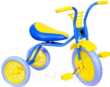 Трехколесный велосипед Самокатыч Зубренок / 526-611B (голубой/желтый)