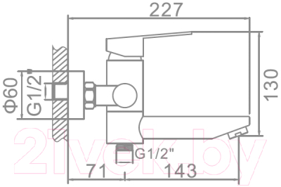 Смеситель Ledeme L73103