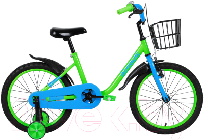 Детский велосипед Forward Barrio 18 2020 / RBKW0LNH1006 (зеленый)