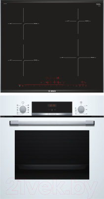 

Комплект встраиваемой техники Bosch, HBF514BW0R + PIE675DC1E