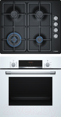 

Комплект встраиваемой техники Bosch, HBF534EW0R + PBH6C6B90R