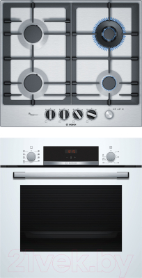 

Комплект встраиваемой техники Bosch, HBF534EW0R + PCH6A5M90R
