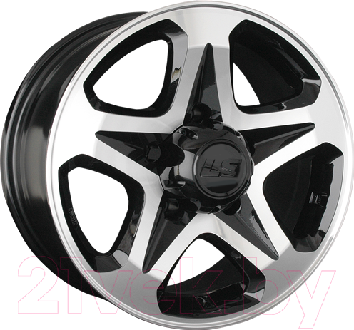 Литой диск LS wheels LS 774 16x7" 5x139.7мм DIA 108.5мм ET 5мм BKF