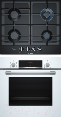 

Комплект встраиваемой техники Bosch, HBF534EW0R + PCH6A6B90R