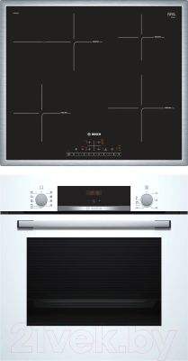 

Комплект встраиваемой техники Bosch, HBF534EW0R + PIF645FB1E