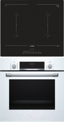 

Комплект встраиваемой техники Bosch, HBF534EW0R + PVQ611FC5E