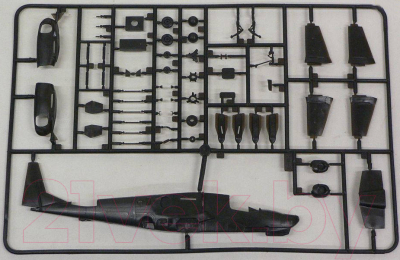 Сборная модель Моделист Вертолет Черная акула 1:72 / 207223