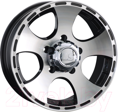 Литой диск LS wheels LS 795 16x7" 5x139.7мм DIA 108.5мм ET 5мм BKF