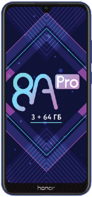 Смартфон Honor 8A Pro 3GB/64GB / JAT-L41 (синий)