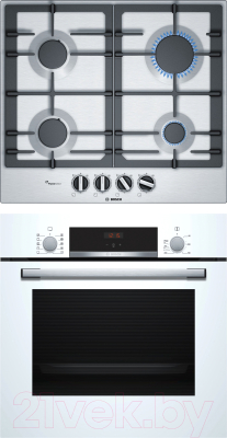 

Комплект встраиваемой техники Bosch, HBF554YW0R + PCP6A5B90R