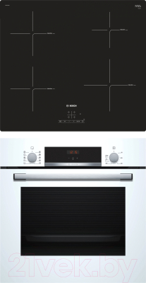 

Комплект встраиваемой техники Bosch, HBF554YW0R + PIE611BB1E