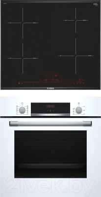 

Комплект встраиваемой техники Bosch, HBF554YW0R + PIE675DC1E