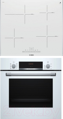 

Комплект встраиваемой техники Bosch, HBF514BW0R + PIF672FB1E