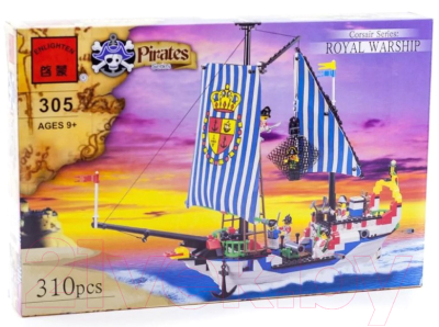 

Конструктор Brick, Военный корабль / ZY153864/305