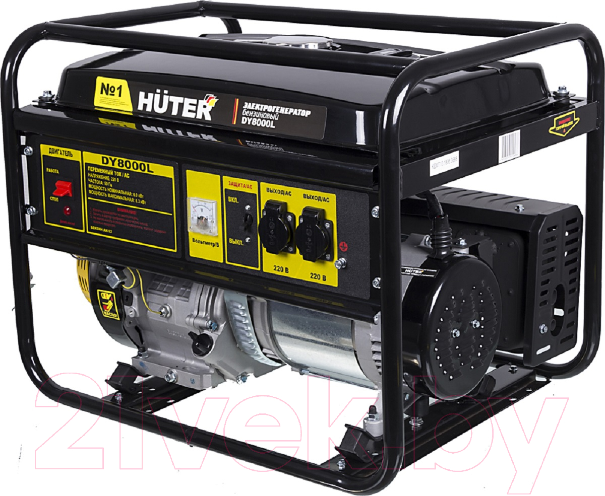 Бензиновый генератор Huter DY8000L