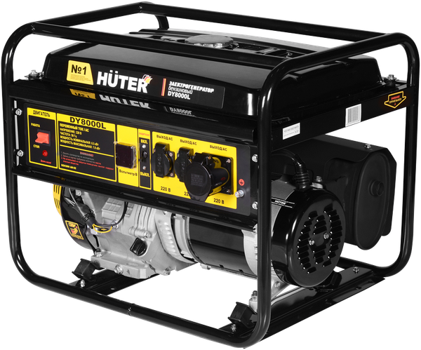 Бензиновый генератор Huter DY8000L