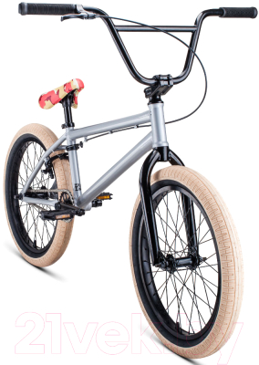Велосипед Forward Zigzag 20 2020 / RBKW0XN01003 (20.75, серый)