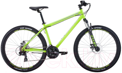 Велосипед Forward Sporting 27.5 2.0 Disc 2020 / RBKW0MN7Q028 (19, светло-зеленый/серый)