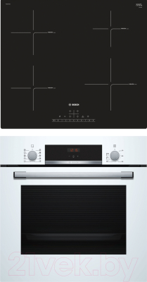 

Комплект встраиваемой техники Bosch, HBF554YW0R + PUE611FB1E