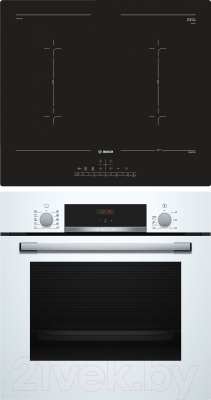 

Комплект встраиваемой техники Bosch, HBF554YW0R + PVQ611FC5E