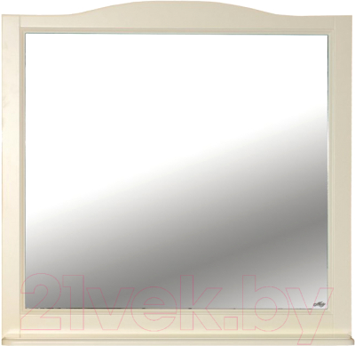 Зеркало Misty Лувр 105 / П-Лвр02105-1014Р (слоновая кость)