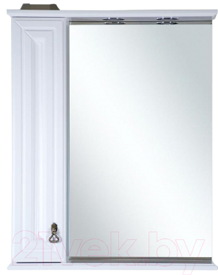 

Шкаф с зеркалом для ванной Misty, Лувр 75 L / П-Лвр03075-012Л