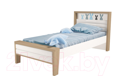 

Односпальная кровать ABC-King, Mix Bunny №2 90x190 / MIX-03-02-K-BB