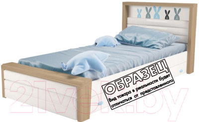 

Односпальная кровать ABC-King, Mix Bunny №4 90x190 / MIX-04-01-K-BB