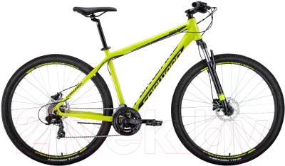 Велосипед Forward Apache 29 3.0 Disc 2020 / RBKW0M69Q016 (21, желтый/черный)