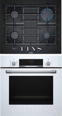 

Комплект встраиваемой техники Bosch, HBF514BW0R + PPP6A6C90R