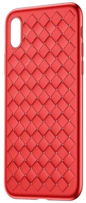Чехол-накладка Baseus BV Weaving для iPhone X (красный)