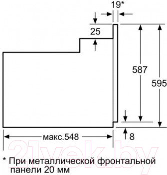 

Комплект встраиваемой техники Bosch, HBFN30YV0 + PIE675DC1E